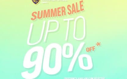 Warner Bros. prijst diens titels flink af voor de Summer Sale