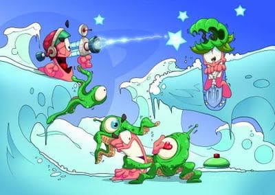 Worms: A Space Oddity screenshot 1