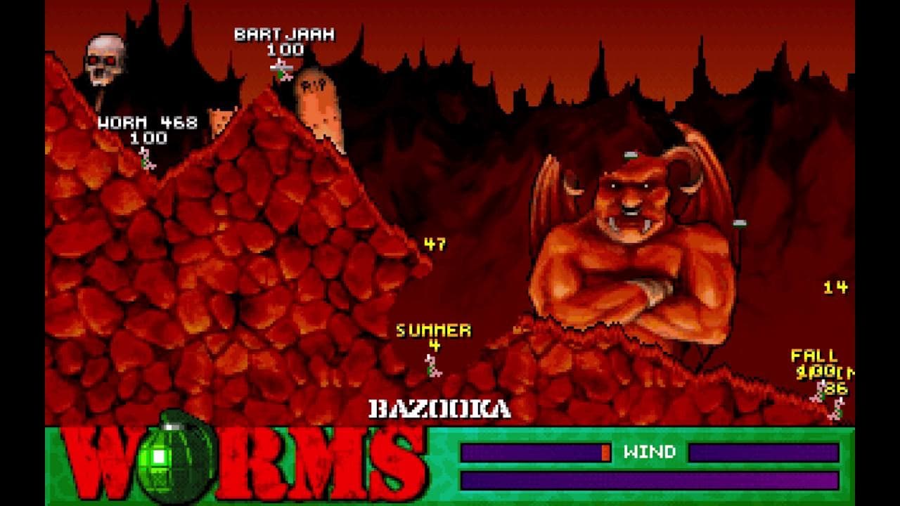 De dochter van de uitgever van Worms kon in 1994 al niet stoppen met spelen