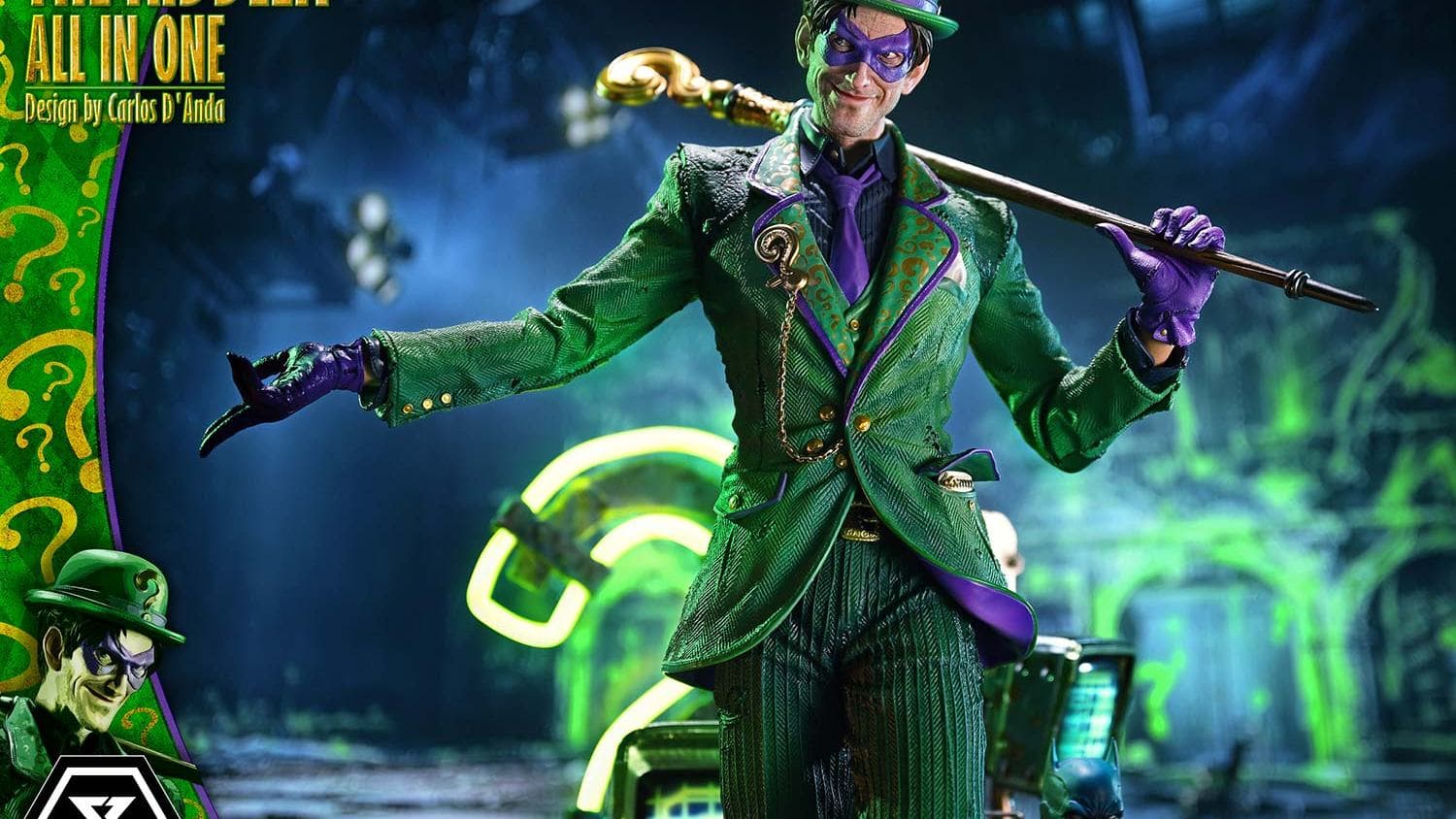 Prime 1 onthult prachtig beeld van The Riddler