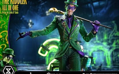 Prime 1 onthult prachtig beeld van The Riddler