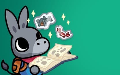 In A Tiny Sticker Tale moet je alles aan elkaar plakken