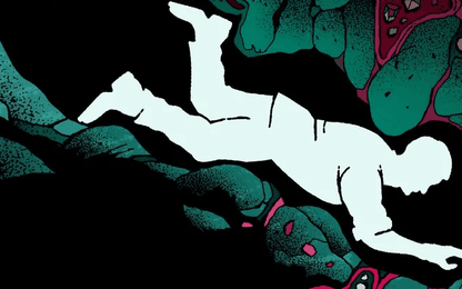 Duw iemand met alleen maar zijn eigen handen door een grot in The Cave Diver