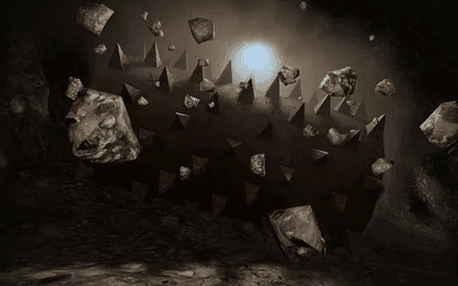 In Grindworm bestuur je een graafmachine door de diepe krochten van de hel