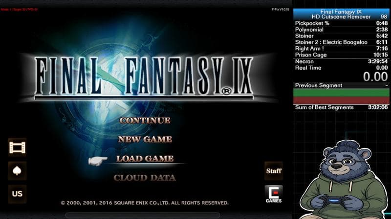 Final Fantasy 9 speedruns voor het goede doel