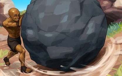 Imagine Sisyphus Happy trailer is pure chaos
