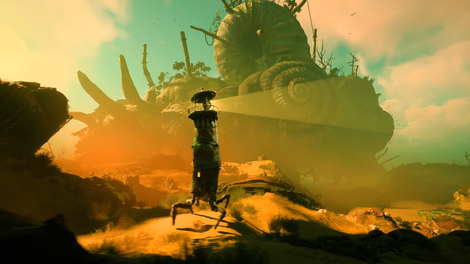 Hang de vuurtoren uit in Keeper