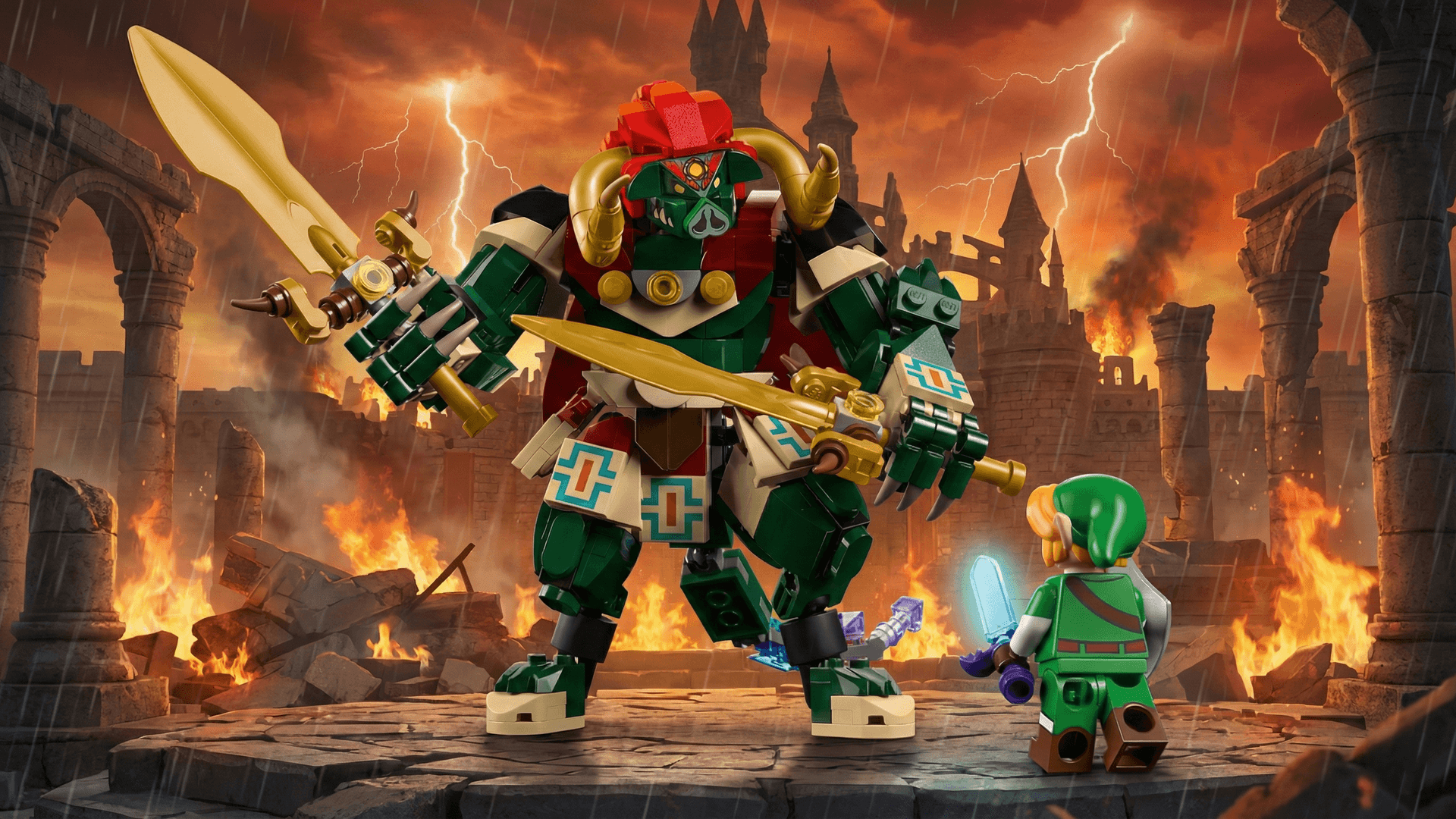 LEGO brengt een iconische Zelda-scene naar je woonkamer