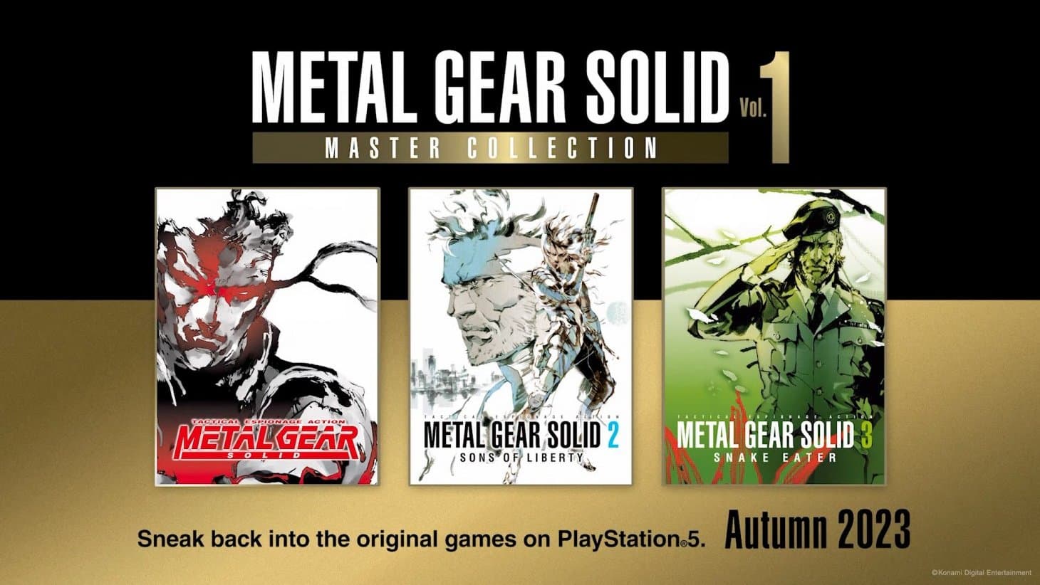De eerste Metal Gear Games zijn binnenkort op de PlayStation 5 te spelen