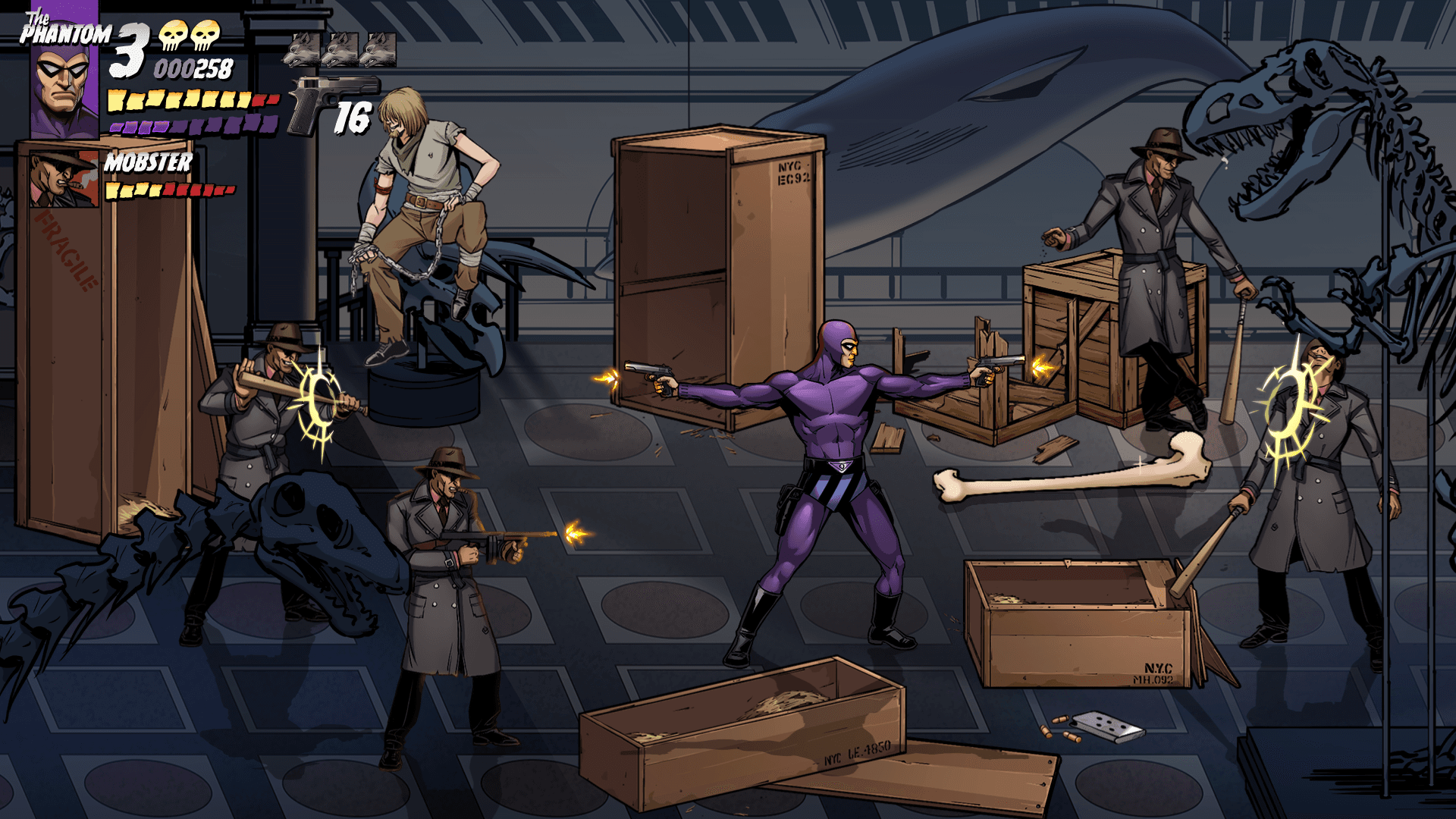 The Phantom neemt het op tegen piraten