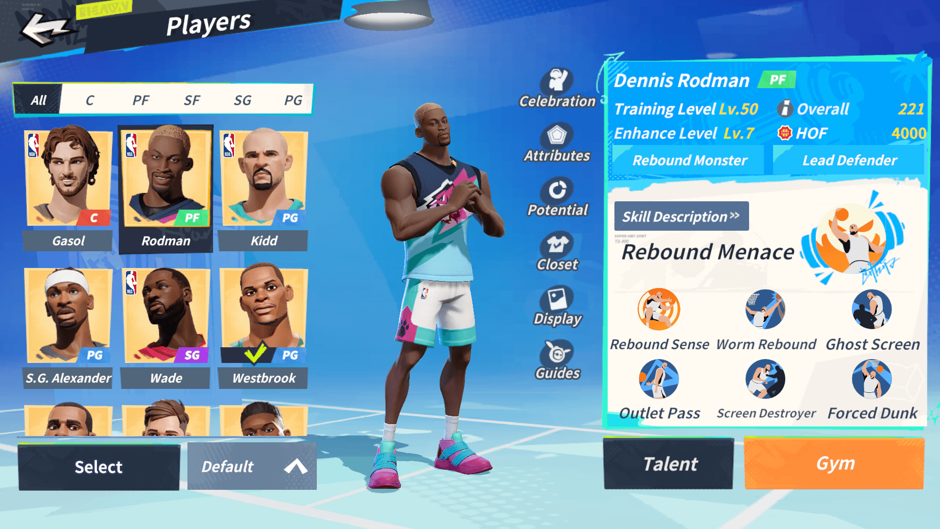 Opgepast! Dennis Rodman komt naar Dunk City