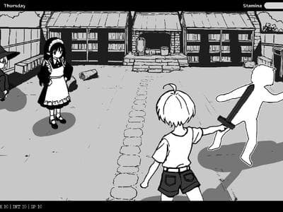 Flirting With Girls in Fantasy World Cover