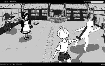 Flirting With Girls in Fantasy World