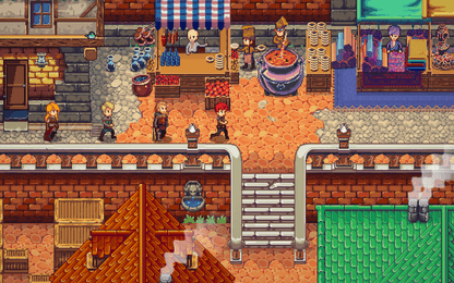 Bestuur Mechs en Airships in de JRPG Chained Echoes