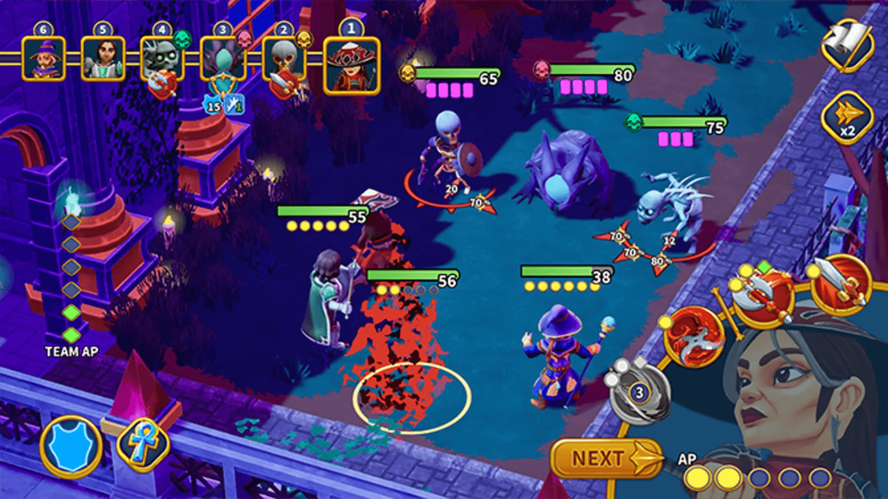 Dungeonfell is een turn-based tactical roguelite