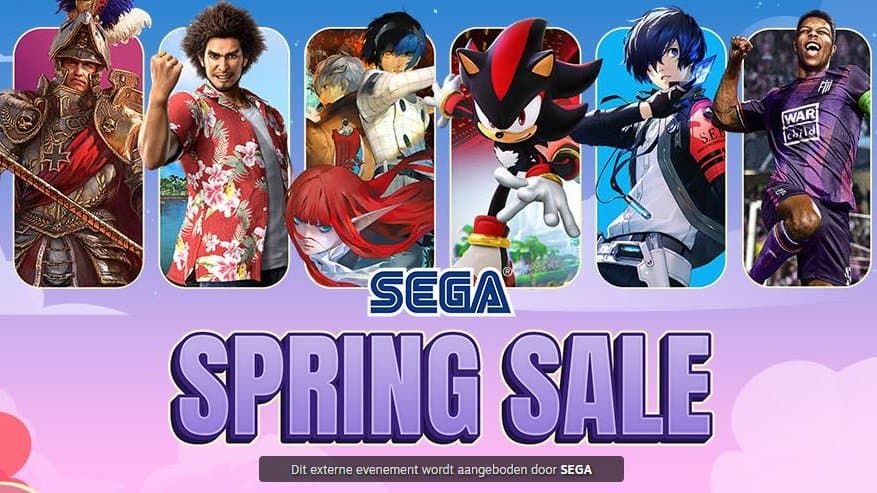 SEGA viert alvast de lente met tot wel 80% korting