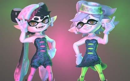 Zie hoe de Squid Sisters in het echt zingen