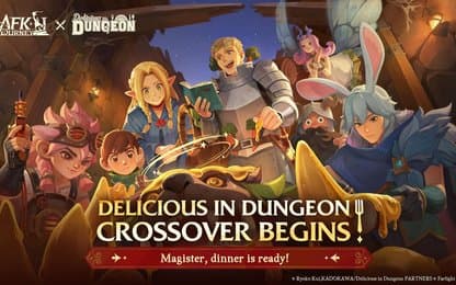 AFK Journey en Delicious in Dungeon gaan een samenwerking aan