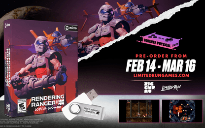 Limited Run Games komt met fysieke edities voor Rendering Ranger: R²