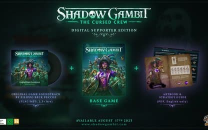 De prijs is bekendgemaakt van Shadow Gambit: The Cursed Crew