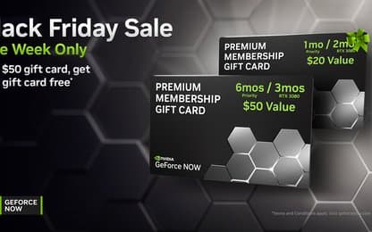 Black Friday Sale van Nvidia geeft je extra cadeautje op de gift cards