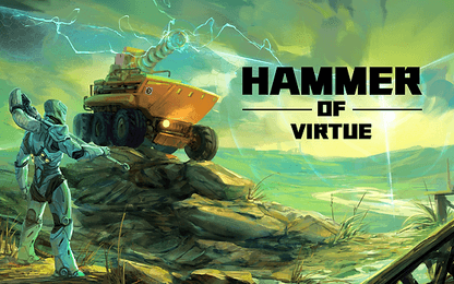 Ga de strijd aan met een hamer tegen cybernetisch verbeterde dieren in Hammer of Virtue