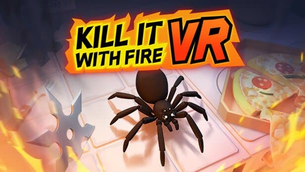 Vernietig de spinnen in Kill it With Fire VR op de PlayStation