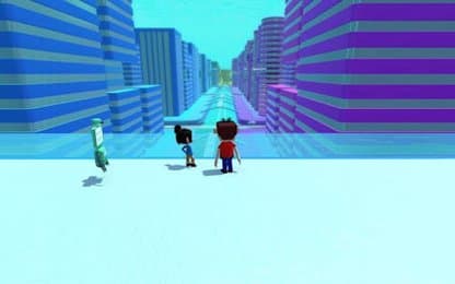 Randy & Manilla bestrijden een virus in een virtuele wereld