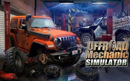 Bewerk een off-road truck en ga ermee de wildernis in met Offroad Mechanic Simulator