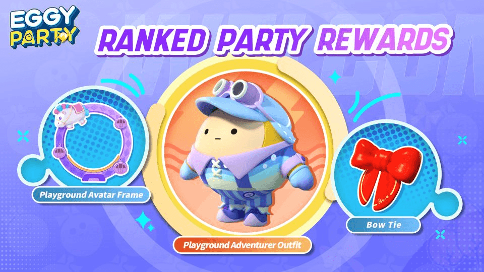 Het eitje is zo gebakken tijdens het Playground of Wonders Event van Eggy Party