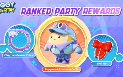 Het eitje is zo gebakken tijdens het Playground of Wonders Event van Eggy Party