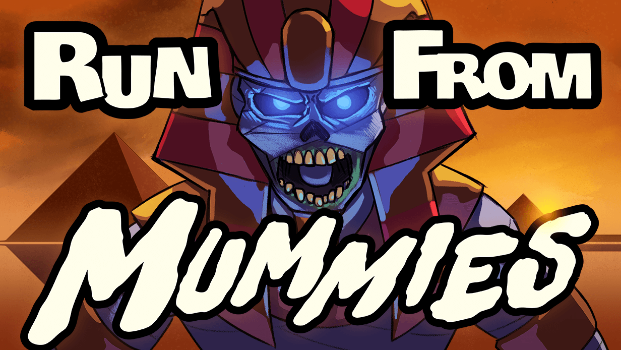 In de nieuwe update voor Run From Mummies kun je de moeilijkheid aanpassen