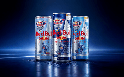Red Bull heeft zijn blikjes aangepast voor de EA SPORTS FC 27 Red Bull Wings Cup