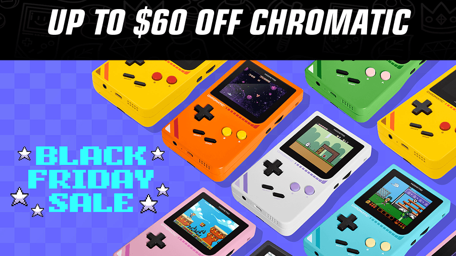 Black Friday is alvast begonnen voor de Chromatic