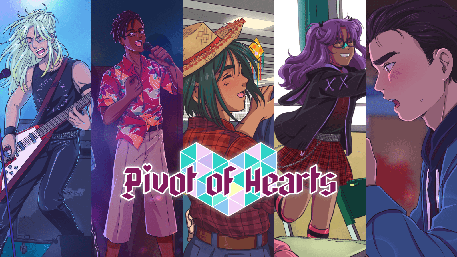 Pivot of Hearts is een visual novel die houden van verhalen van liefdes die niet binnen de lijntjes passen