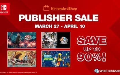 Spike Chunsoft gaat weer helemaal los met kortingen