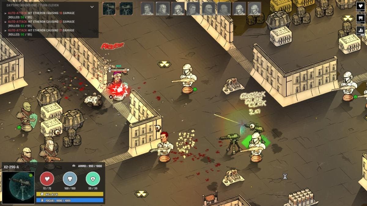 Space Scum is een tactical RPG in een dystopische wereld