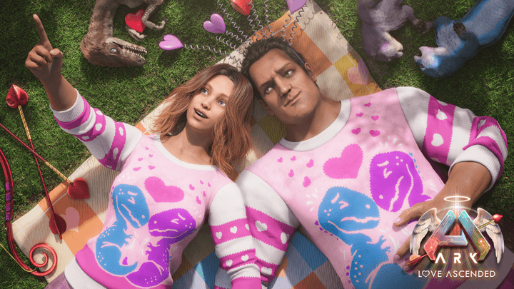 Romantiek breekt los rond valentijnsdag in ARK: Survival Ascended