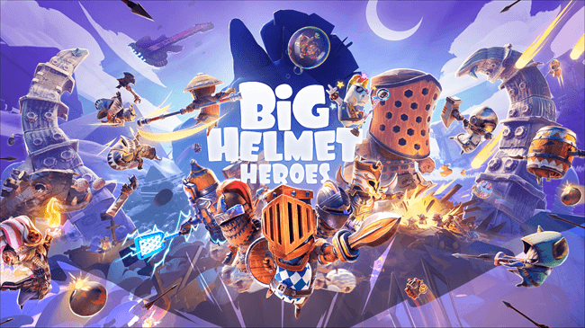 Couch coop game Big Helmet Heroes is voorzien van een Launch Trailer
