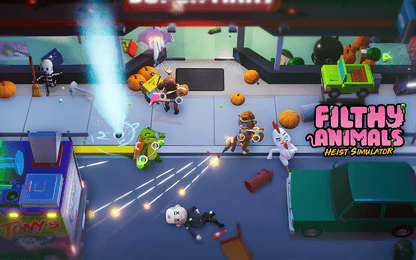 Beta  testen aangekondigd voor Filthy Animals: Heist Simulator