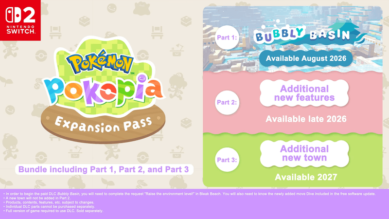 Pokopia Expansion Pass June 2026
