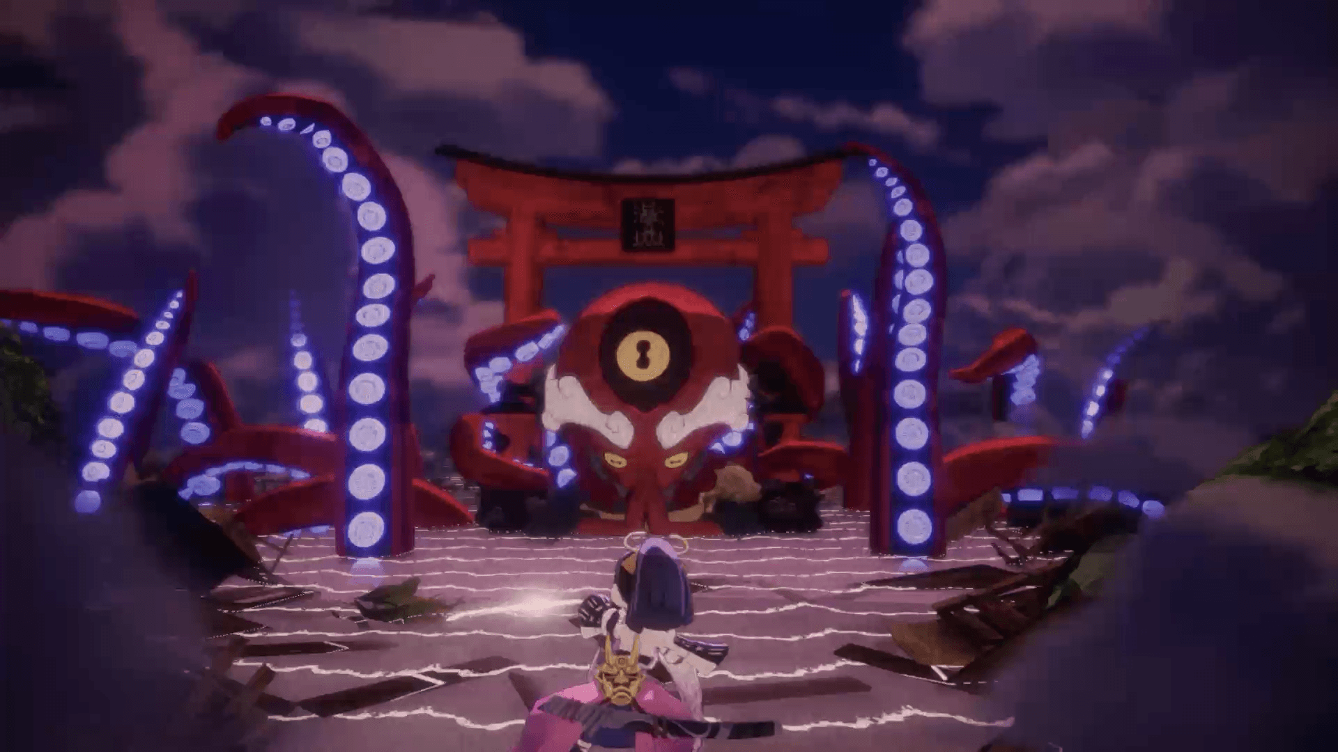 De launch trailer van Yasha: Legends of the Demon Blade zou zo een anime kunnen zijn