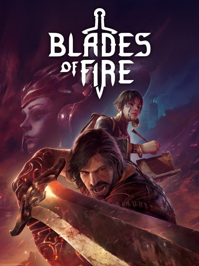 Cover van Blades of Fire