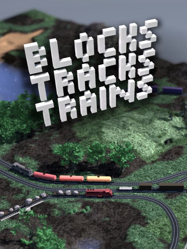 Cover van Blocks Tracks Trains