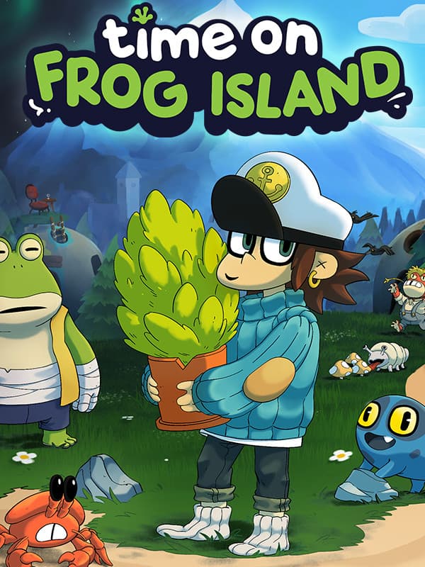 Cover van Time on Frog Island