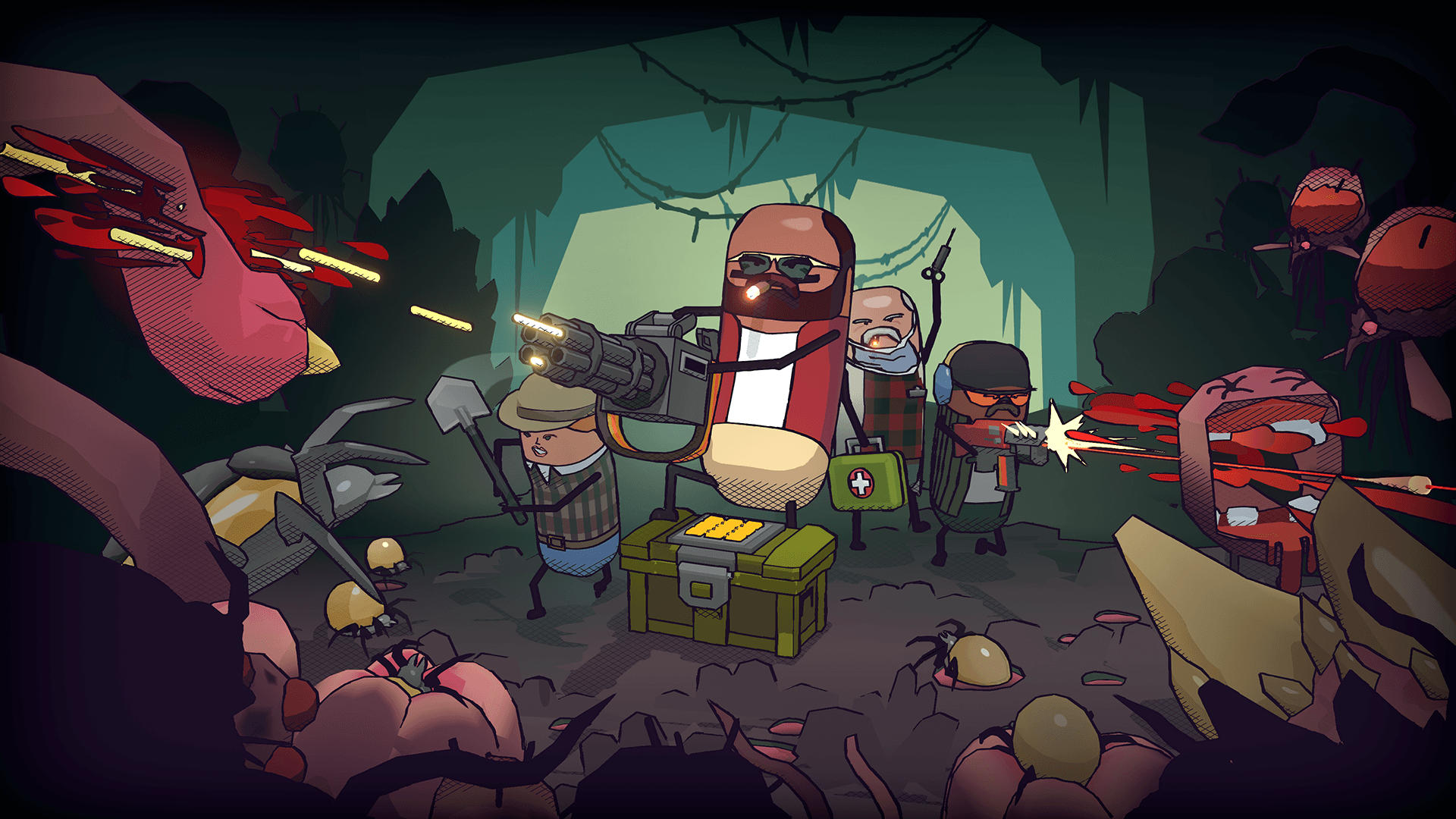 Test gezellig met vrienden de gameplay van Guntouchables