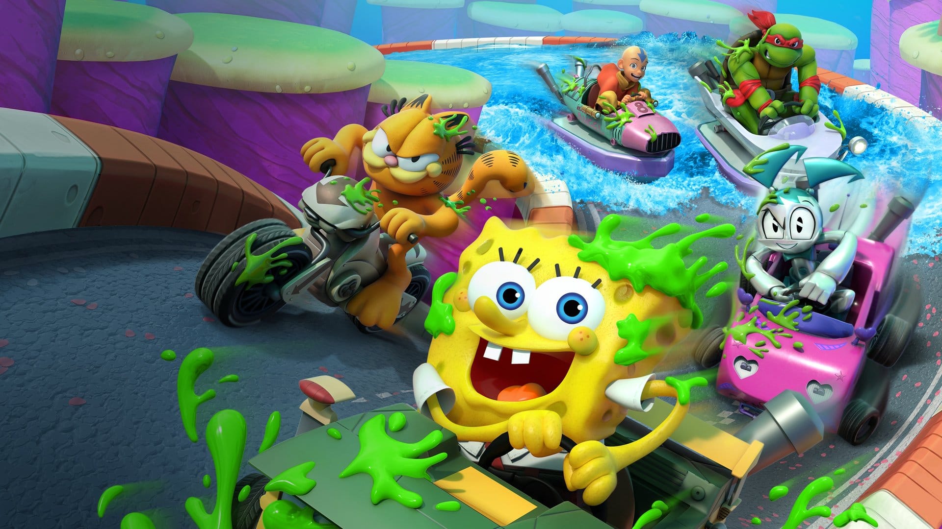 Lekker glibberen in Nickelodeon Kart Racers 3: Slime Speedway