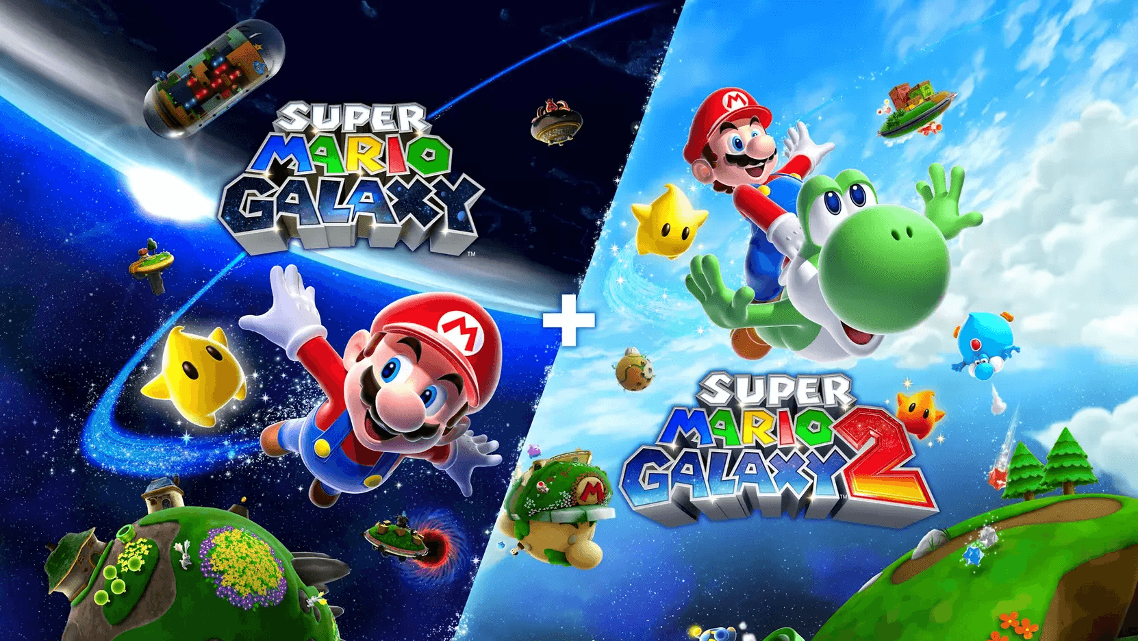 Super Mario Galaxy 1 + 2
