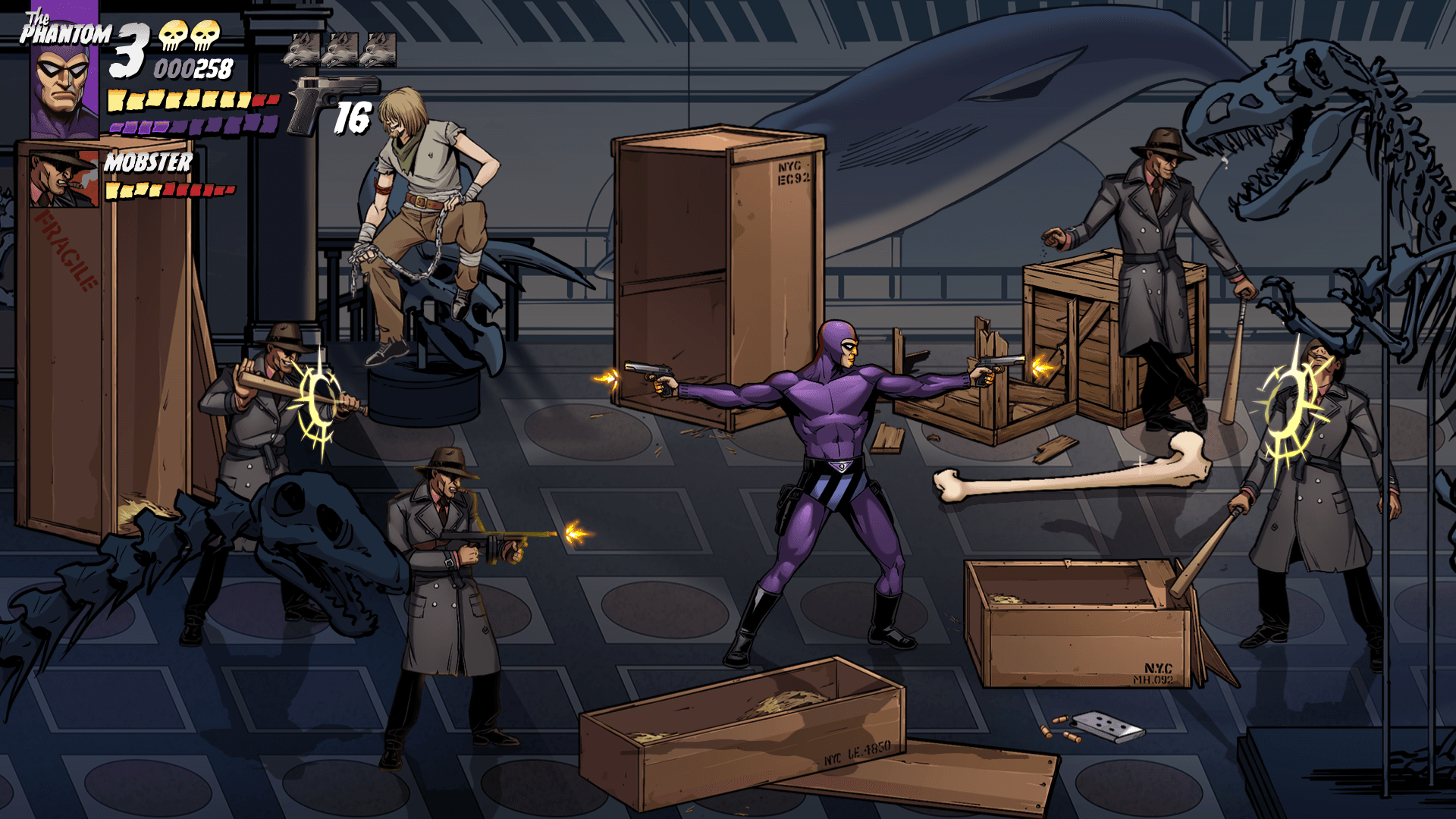 The Phantom neemt het op tegen piraten