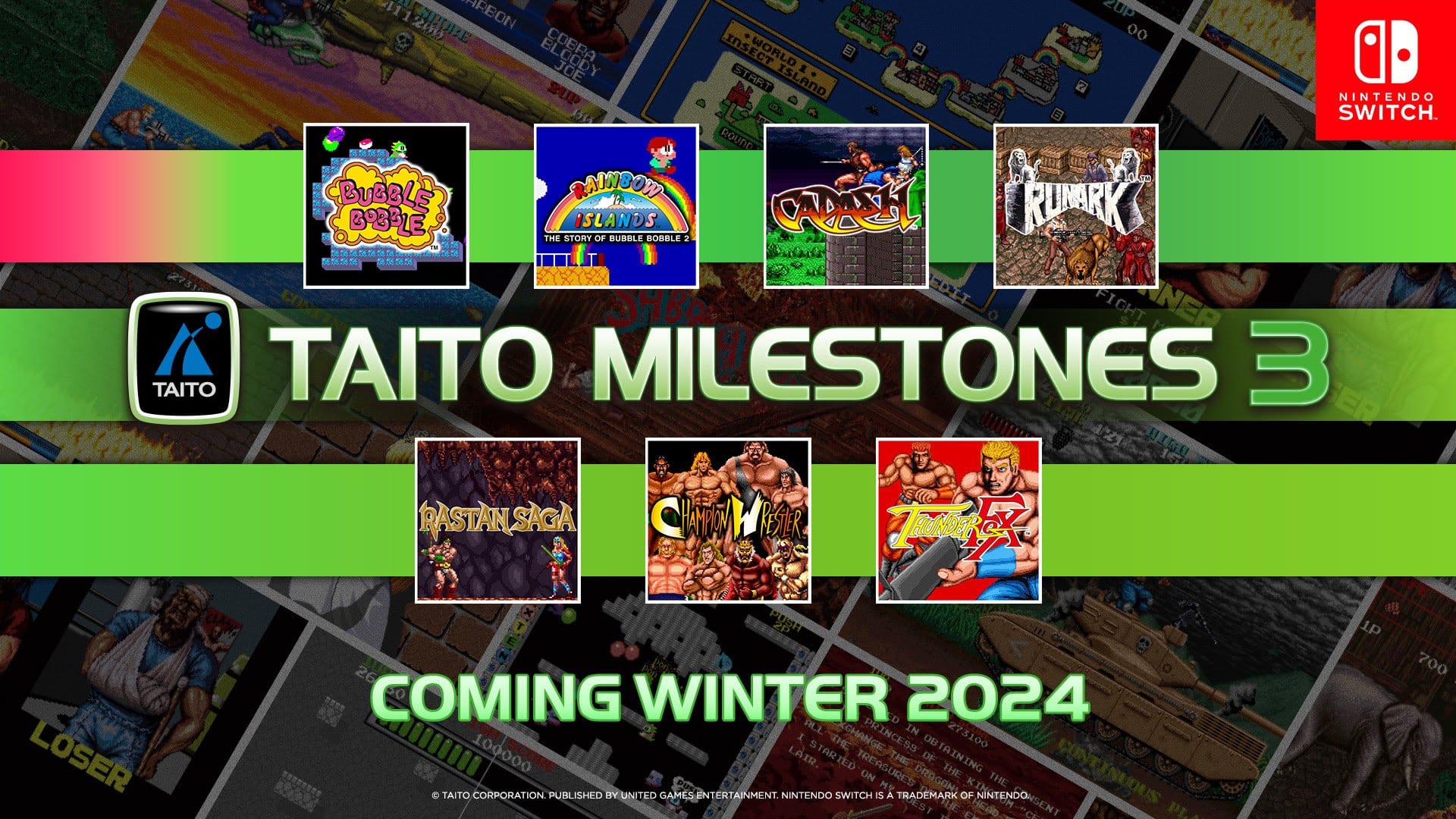 Nostalgische gevoelens worden getriggerd met TAITO Milestones 3